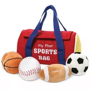 Gund Baby My First Sports Bag with Plush Toys